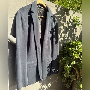 NWT John Varvatos Stretch Cotton Blazer (Navy Blue)